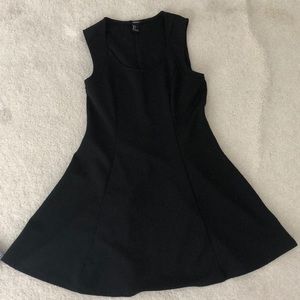 Black Skater Dress LARGE